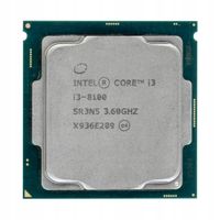 INTEL CORE i3-8100 3.6GHz SR3N5 LGA1151
