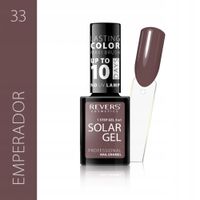 revers solar gel 33 lakier do paznokci 12 ml, efekt hybrydy bez lampy