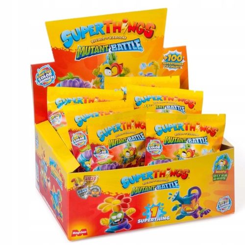 SUPER ZINGS THINGS 11 Robot Superbot SUGARFUN + 2x Saszetka Mutant Battle na Arena.pl
