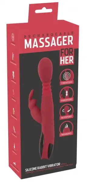 Silicone Rabbit Vibrator zdjęcie 1