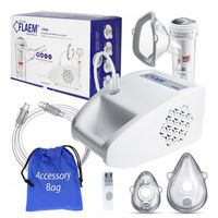 INHALATOR NEBULIZATOR TŁOKOWY DLA DZIECI DOROSŁYCH FLAEM 4NEB 4POZIOMY