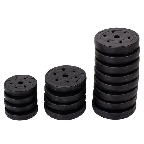 HANTLE BITUMICZNE REGULOWANE 2x20 KG+SZTANGA+UCHWYTY KETTLEBELL RP12-40 na Arena.pl