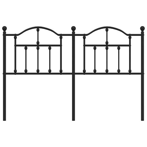 Metalowe wezgłowie, czarne, 150 cm na Arena.pl