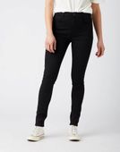 WRANGLER HIGH RISE SKINNY DAMSKIE SPODNIE JEANSOWE FUTURE BLACK W27H4230N W27 L30