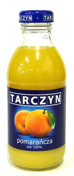 Tarczyn 0,3l pomarańcza zdjęcie 1