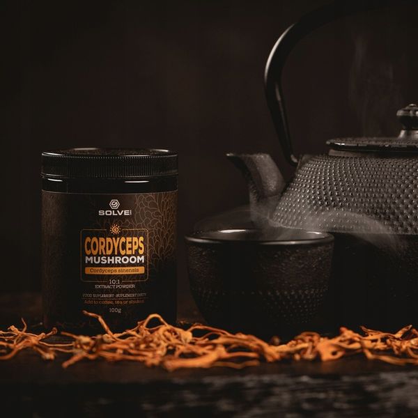 CORDYCEPS SINENSIS 10:1 EKSTRAKT 100G SOLVE LABS zdjęcie 4