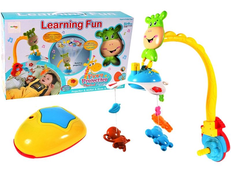 100985 Karuzela z projektorem Żyrafka + pilot zdjęcie 1