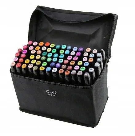 Dwustronne MARKERY PISAKI alkoholowe 80pcs (C024) na Arena.pl