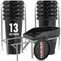 Zsyp do gruzu budowlany HIGHER zestaw o długości 13 metrów MOCNY