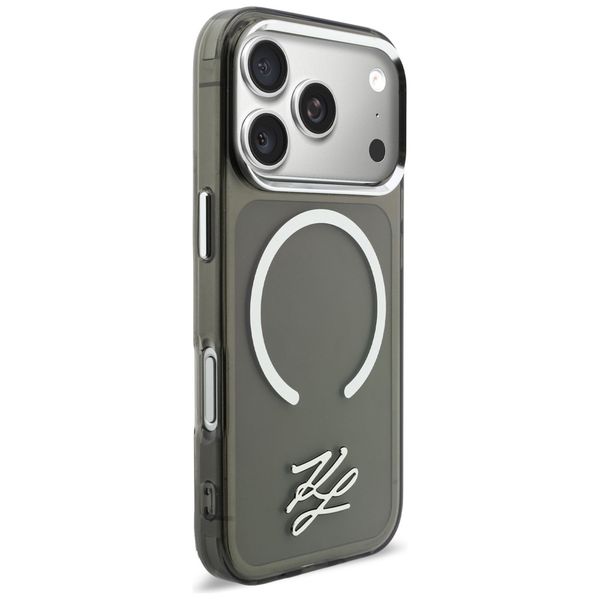 etui karl lagerfeld iml kl script logo   magsafe do iphone 17 pro max zdjęcie 4