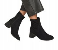 Klasyczne buty Simply Be na obcasach typu block ze stretchem r,37