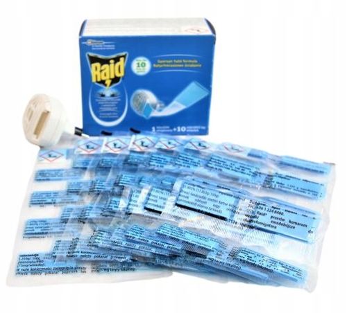 NA KOMARY ELEKTROFUMIGATOR urządzenie + 70 wkładów (OEM) na Arena.pl