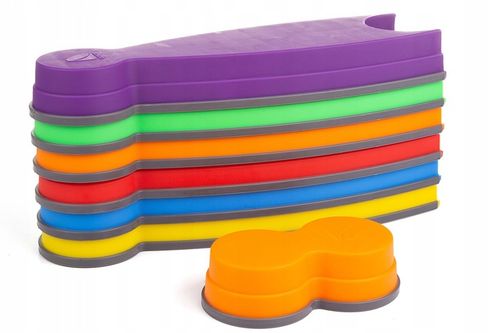 Tor animacyjny sensoryczna ścieżka do ćwiczeń Gonge kolorowa rzeka na Arena.pl