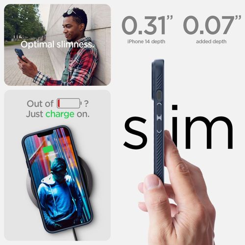 SPIGEN LIQUID AIR IPHONE 14 NAVY BLUE na Arena.pl