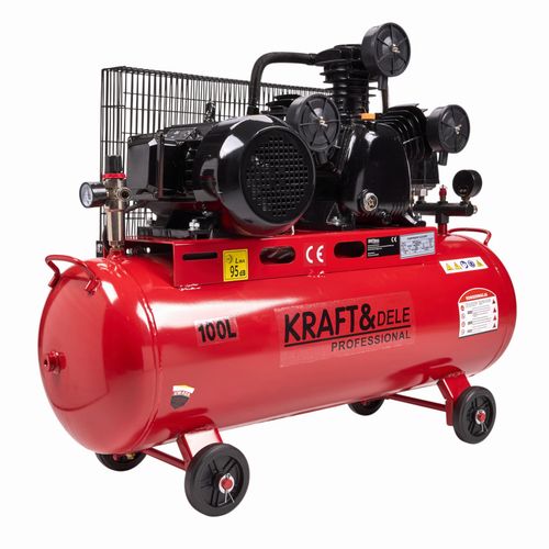 kompresor olejowy 100l  3 tłoki kd1477 + seperator na Arena.pl