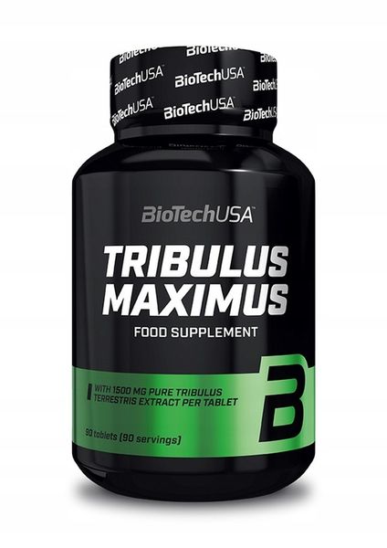 BioTechUSA Tribulus Maximus Testosteron Witalność 90 tabl. zdjęcie 1