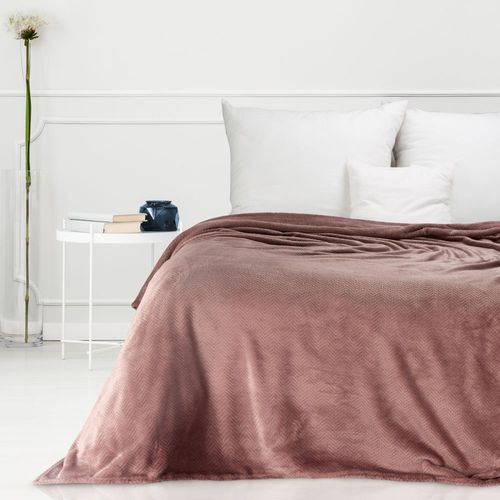 Koc narzuta CINDY5 200x220 Design91 ceglany na Arena.pl