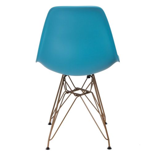 Krzesło P016 Pp Gold Ocean Blue na Arena.pl