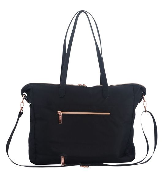 Torba damska - shopperka ELLE Doux czarna zdjęcie 4