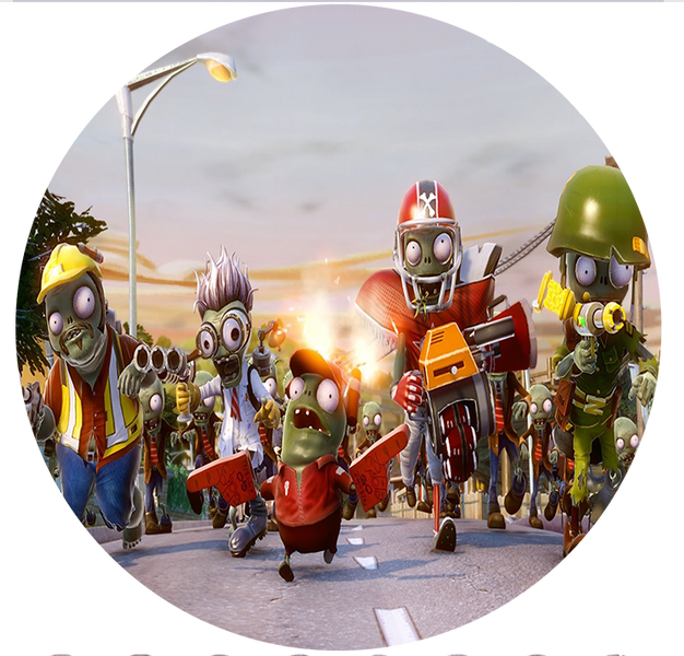 Podkładka pod myszkę Plants vs Zombie zdjęcie 2