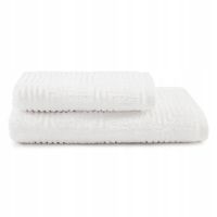 Ręczniki ARCONATI - BIAŁE 2 sztuki 40 x 60 cm + 60 x 110 cm