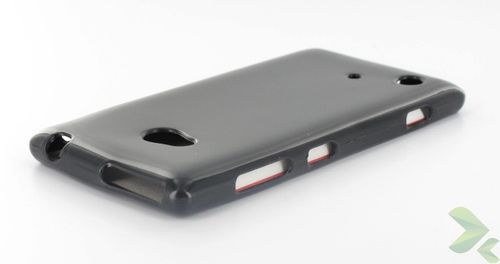 Geffy - Etui Nokia Lumia 720 TPU solid color black na Arena.pl