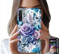 ETUI DO SAMSUNG NOTE 10 PLUS - KWIECISTE WZORY RÓŻEKWIATKI CASE + FOLIA