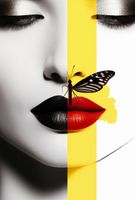 Plakat 68x101cm Motyla Piękność