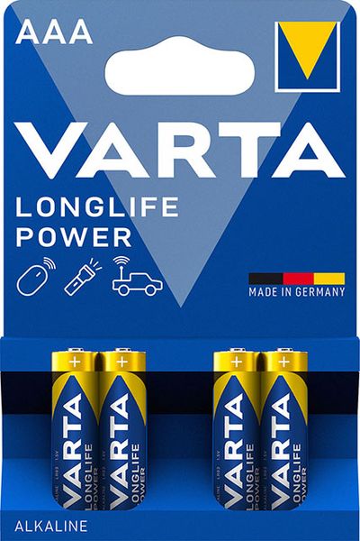 Baterie VARTA Longlife Power AAA 1,5V R3 LR03 Alkaliczne 4 szt. zdjęcie 1