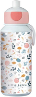 MEPAL BIDON BUTELKA DLA DZIECI DZIECKA Z ZAWIESZKĄ W BOHO KWIATKI 400ML