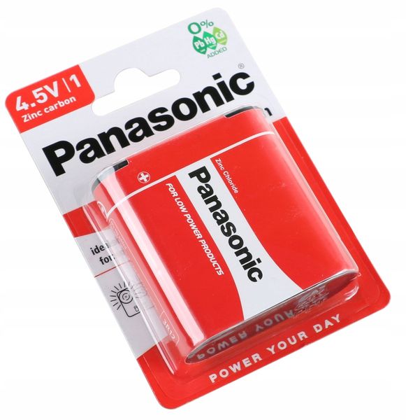Bateria PANASONIC Płaska 3R12 4,5V zdjęcie 1