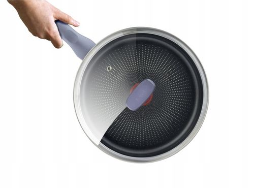 Patelnia głęboka pokrywka TEFAL Daily Cook 24cm non-stick indukcja G7303255 na Arena.pl