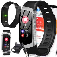 SMARTBAND SMARTWATCH ZEGAREK WODOODPORNY PASEK PULS PRO WATCH SPORT KROKI E18