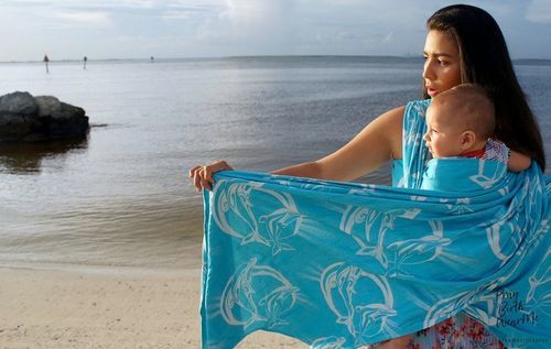 Chusta tkana Sensimo Slings - Dolphins Ocean 5 na Arena.pl