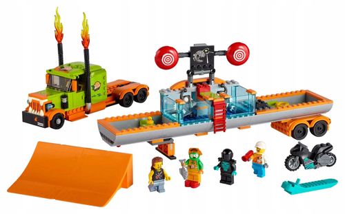 60294 - lego city - ciężarówka kaskaderska na Arena.pl