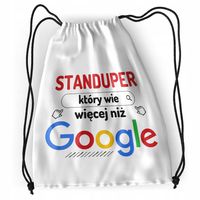 Plecak Dla Standupera Sportowy Szkolny Worek Z Nadrukiem Ze Zdjęciem