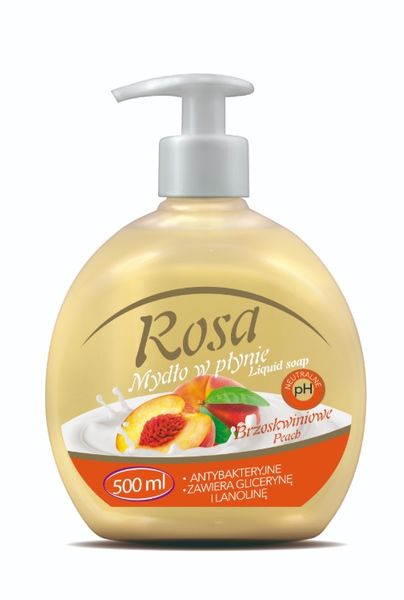 Mydło antybakteryjne ROSA 500ml z Pompką Duże Opakowanie zdjęcie 1
