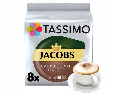 Kapsułki TASSIMO Jacobs Cappuccino Classico 2 x 8 na Arena.pl