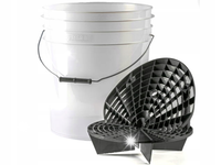 Zestaw Do Profesjonalnego Mycia Samochodu Grit Shield Wiadro 20l Separator