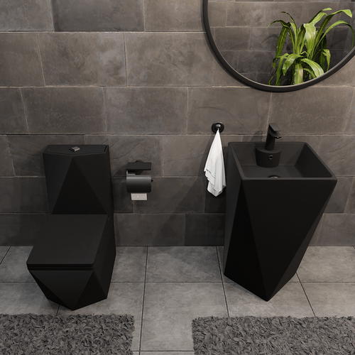 WC Kompakt DIAMENT BLACK - SWISS MEYER na Arena.pl