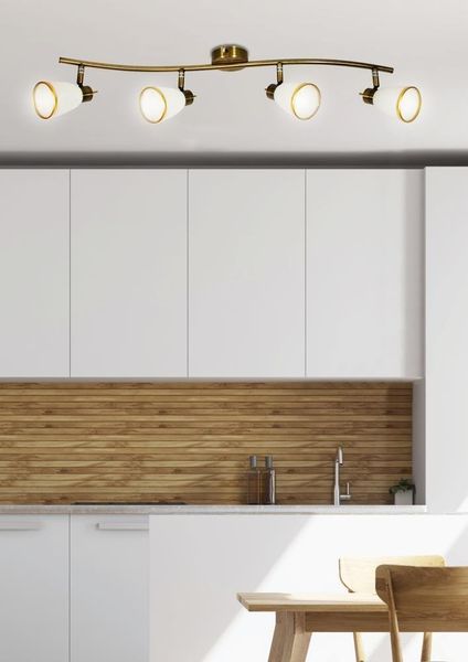 Regent listwa 4x40W G9 patyna (bż) zdjęcie 3