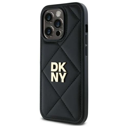 dkny dkhcp14lpqdslk iphone 14 pro 6.1   czarny/black quilted stack logo na Arena.pl