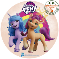 Opłatek na tort Kucyk Pony