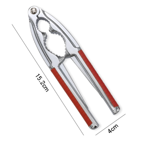 Klasyczny dziadek do łupania orzechów mocny łupacz stalowy solidny czerwony na Arena.pl