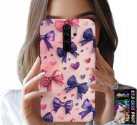 ETUI DO XIAOMI NOTE 8 PRO - KOLOROWE WSTĄŻKI WSTĄŻKA WZORY + SZKŁO
