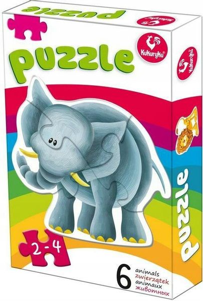 Pierwsze puzzle - zwierzatka 2 60314 zdjęcie 1