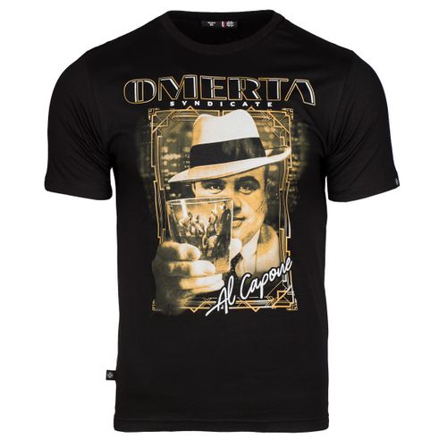 T-shirt AL CAPONE CZARNY M na Arena.pl