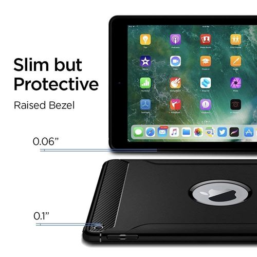 SPIGEN RUGGED ARMOR IPAD 9.7 2017/2018 BLACK na Arena.pl