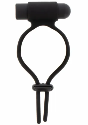 hidden desire shots vibrating & adjustable c-ring silikonowy, regulowany, na Arena.pl