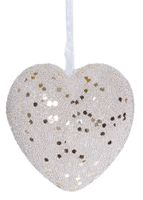 Serce z cekinami